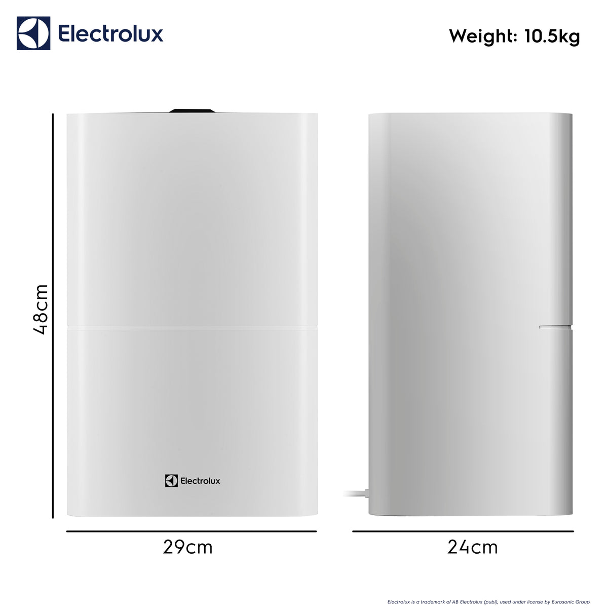 Electrolux 12L Dehumidifier & Air Purifier
