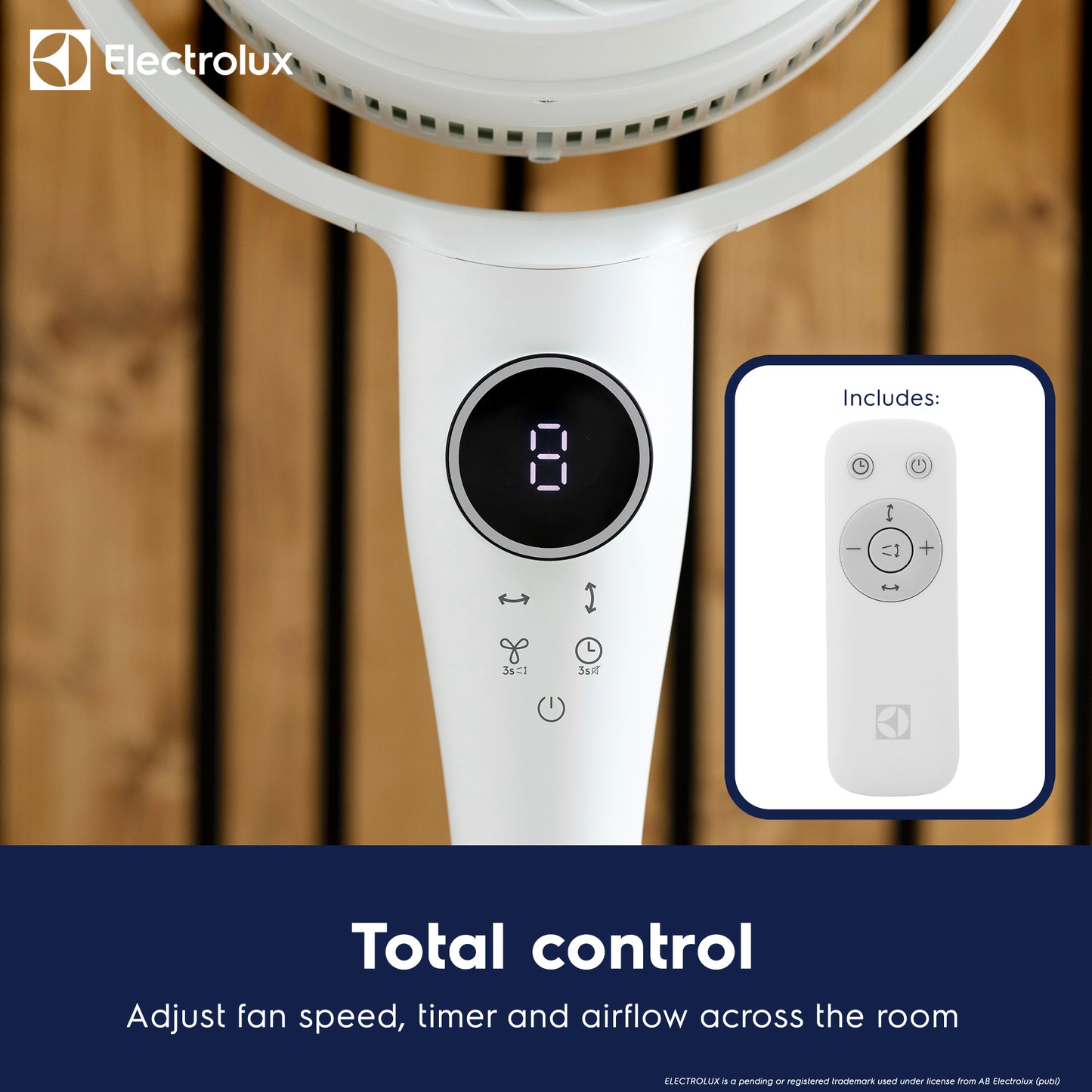 Electrolux FlowAir Pedestal Air Circulator Fan