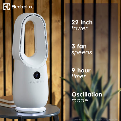 Electrolux AirGlide Compact Bladeless Desk Fan
