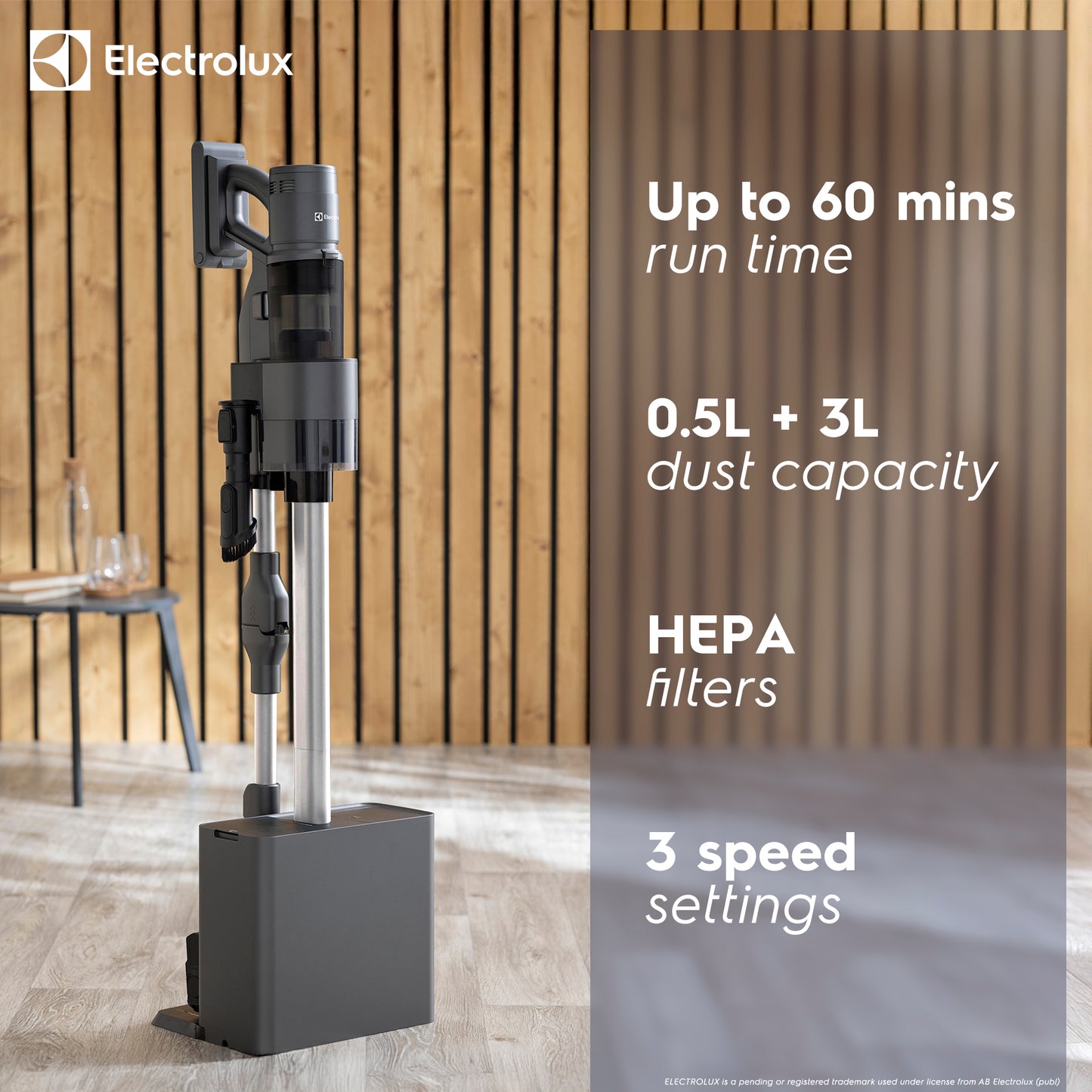 Cordless Stick Vacuum Cleaner with Auto Empty & Charging Station