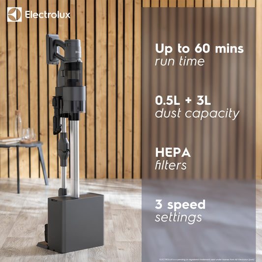 Cordless Stick Vacuum Cleaner with Auto Empty & Charging Station