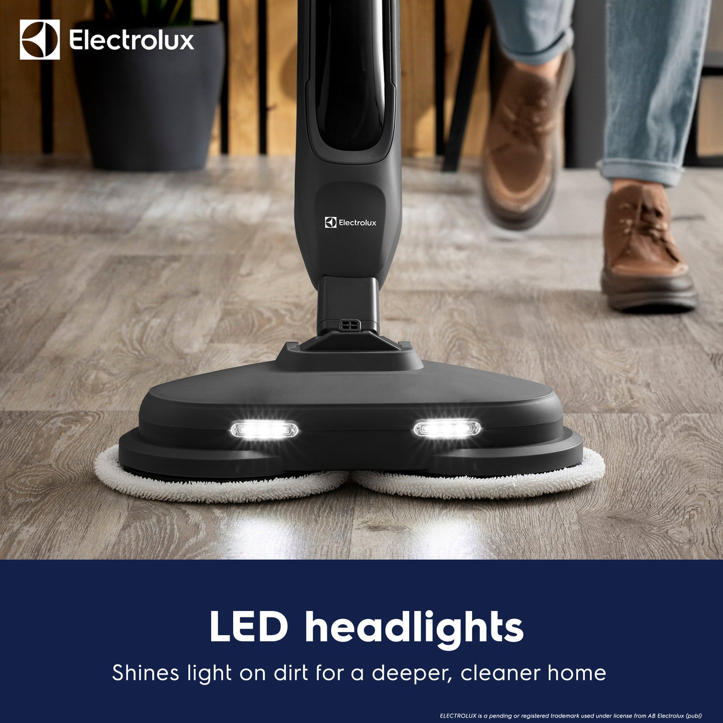 Spin & Scrub 1500W Steam Mop