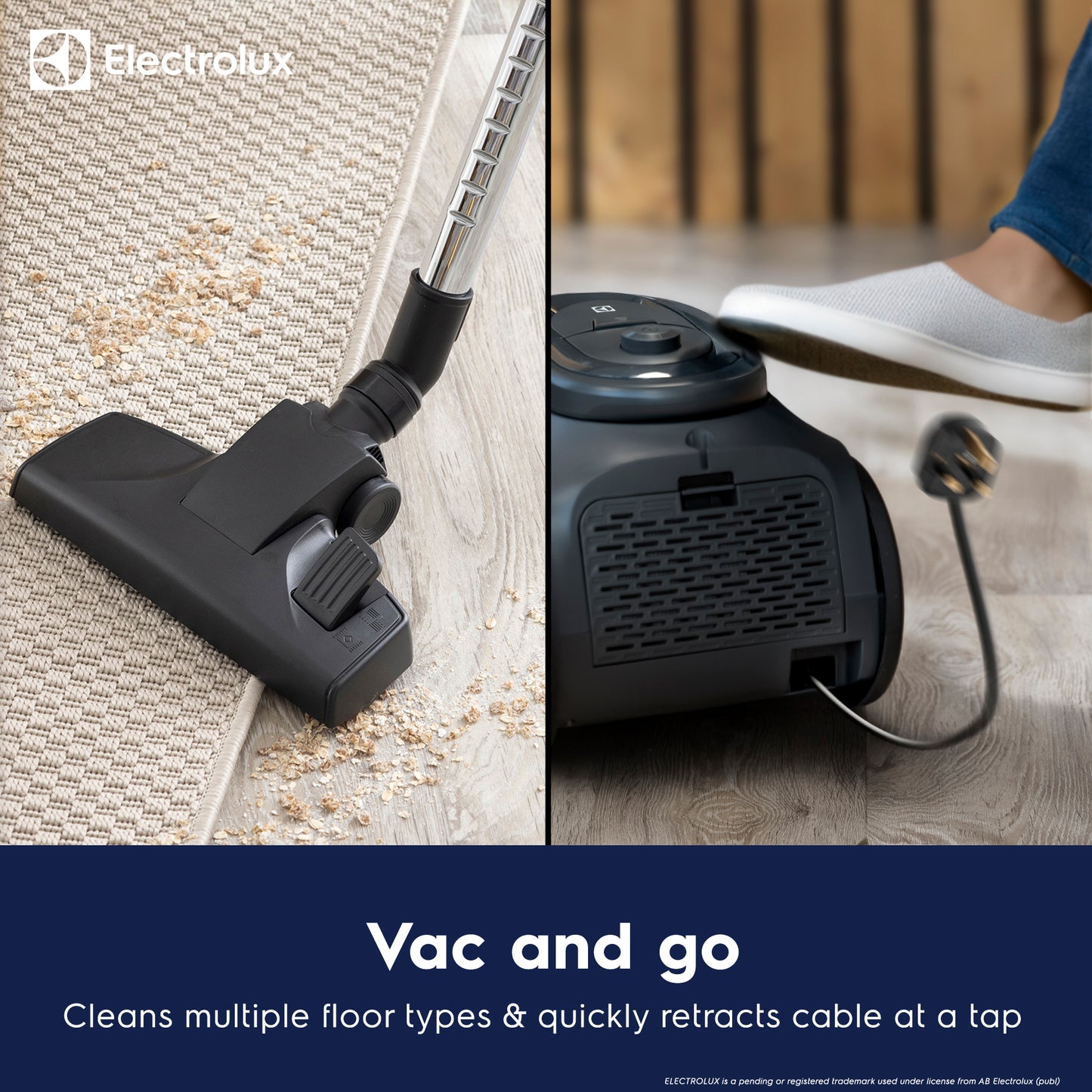 Corded Cylinder Vacuum Cleaner