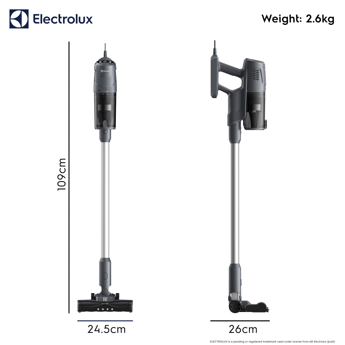 Corded Stick Vacuum Cleaner