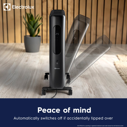 2kW Digital Close-Fin Oil Filled Radiator with Timer