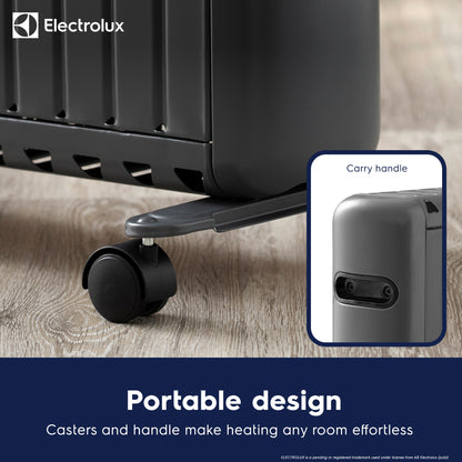 2kW Digital Close-Fin Oil Filled Radiator with Timer