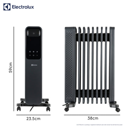 2kW Digital Oil Filled Radiator with Timer
