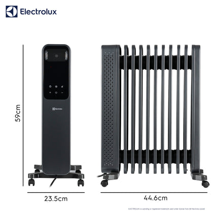 2.4kW Digital Oil Filled Radiator with Timer