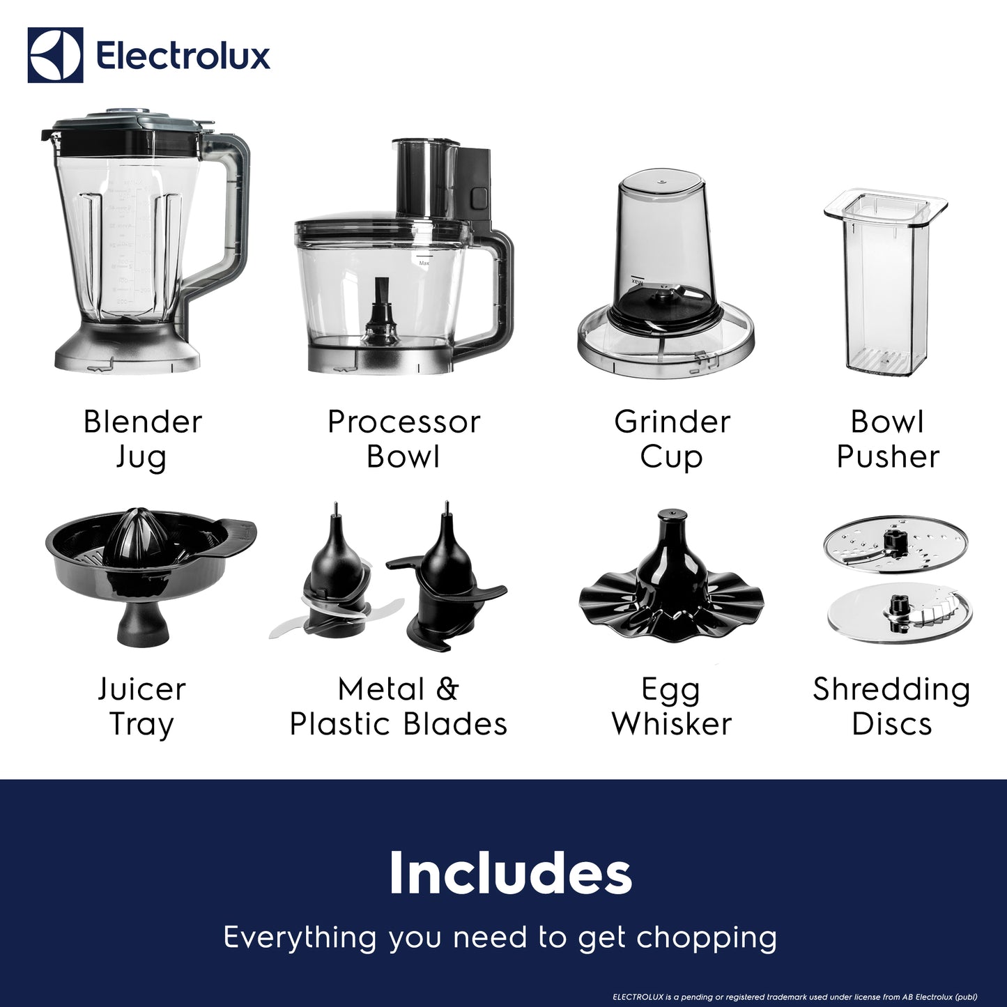 1000W Multi Food Processor & Blender
