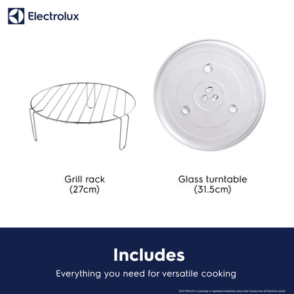 Electrolux 25L Combination Microwave with Grill, Beige
