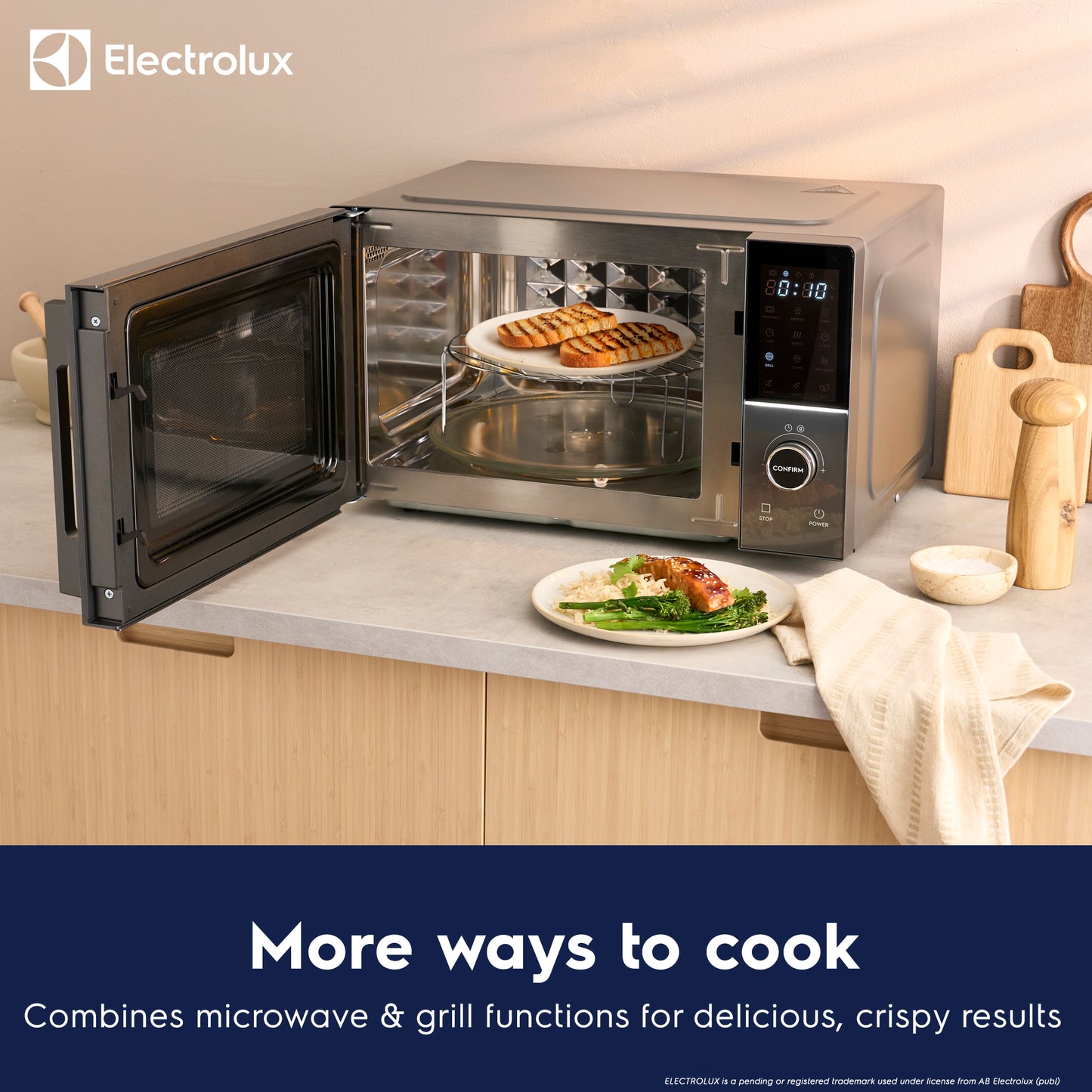 25L Combination Microwave with Grill