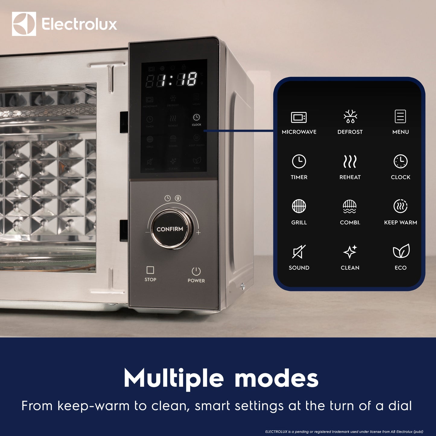 25L Combination Microwave with Grill