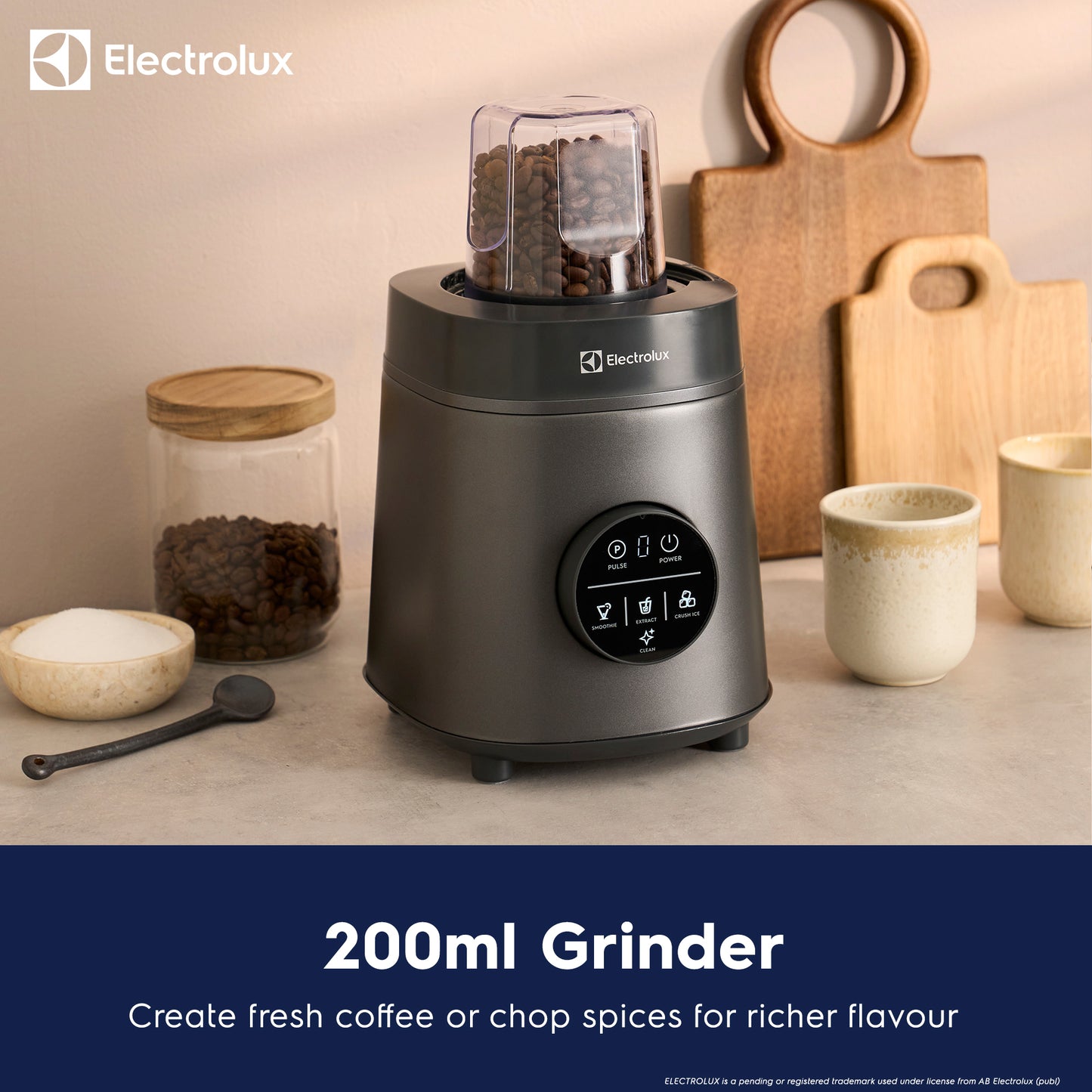 Electrolux 1400W Digital Blender With Grinder
