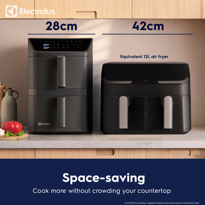 Electrolux 12L Dual Stacked Digital Air Fryer